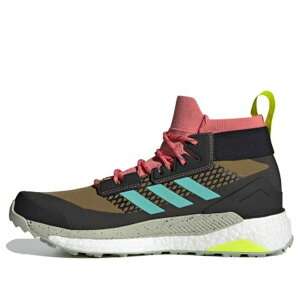 adidas AfB_X Y Xj[J[ yadidas Terrex Free Hiker Gtx 'Yellow Brown Pink' FZ2506z TCY US_7.5(25.5cm)