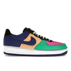 Nike �i�C�L �����Y �X�j�[�J�[ Black/Lethal Fuchsia/Orange Chalk/Barely Grey �yNike Air Force 1/1 Multi�z �T�C�Y US_6.5(24.5cm)