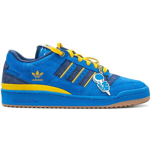 adidas �A�f�B�_�X �����Y �X�j�[�J�[ Blue/Yellow �yadidas Forum Low CL Clicks Kicks 414 Day Blue�z �T�C�Y US_9(27.0cm)