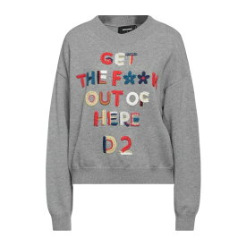 【送料無料】 ディースクエアード レディース ニット&セーター アウター Sweaters Grey