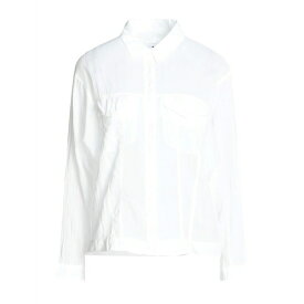 【送料無料】 ヨーロピアンカルチャー レディース シャツ トップス Shirts White