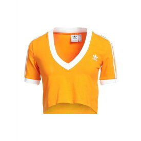 【送料無料】 アディダスオリジナルス レディース パーカー・スウェットシャツ アウター Sweatshirts Orange
