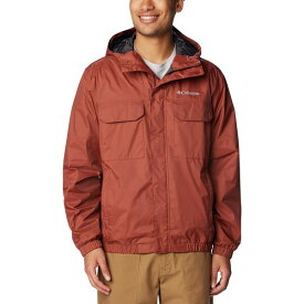 コロンビア メンズ ジャケット＆ブルゾン アウター Men's Lava Canyon Omni-Tech??? Full-Zip Hooded Rain Jacket Spice