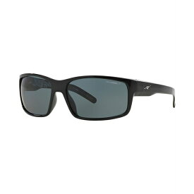 アーネット メンズ サングラス・アイウェア アクセサリー Polarized Polarized Sunglasses , AN4202 Fastball BLACK/GREY POLAR