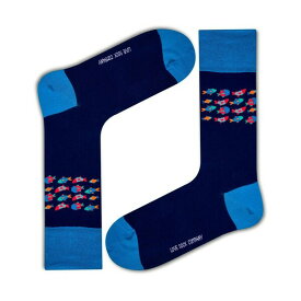 ラブ ソック カンパニー レディース 靴下 アンダーウェア Women's Super Soft Cotton Novelty Socks Navy