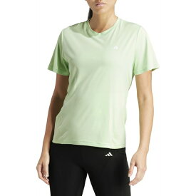 アディダス レディース シャツ トップス adidas Women's Training T-Shirt Semi Green Spark