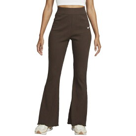 ナイキ レディース カジュアルパンツ ボトムス Nike Women's Ribbed Jersey Pants Baroque Brown