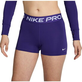 ナイキ レディース カジュアルパンツ ボトムス Nike Women's Pro 3” Shorts Court Purple