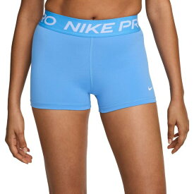 ナイキ レディース カジュアルパンツ ボトムス Nike Women's Pro 3” Shorts University Blue