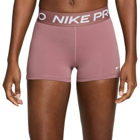 ナイキ レディース カジュアルパンツ ボトムス Nike Women's Pro 3” Shorts Smokey Mauve