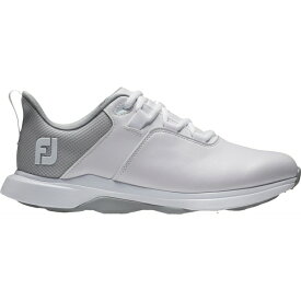 フットジョイ レディース ゴルフ スポーツ FootJoy Women's ProLite Spikeless Golf Shoes White/Grey