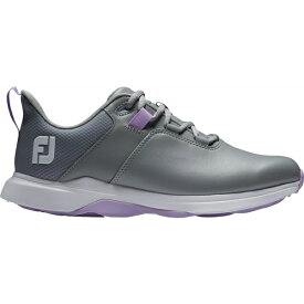 フットジョイ レディース ゴルフ スポーツ FootJoy Women's ProLite Spikeless Golf Shoes Grey/Lilac