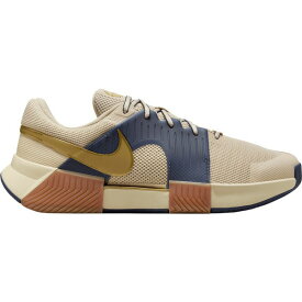 ナイキ メンズ スニーカー シューズ Nike Men's GP Challenge 1 Premium Hard Court Tennis Shoes Metallic Gold