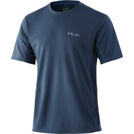 フック メンズ シャツ トップス Huk Men's Icon X Short Sleeve T-Shirt Titanium Blue