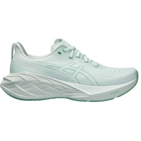 アシックス レディース ランニング スポーツ ASICS Women's Novablast 4 Running Shoes White/Mint