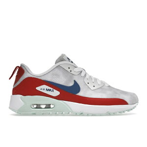 Nike �i�C�L �����Y �X�j�[�J�[ �yNike Air Max 90 Golf US Open Surf and Turf (2022)�z �T�C�Y US_12(30.0cm) Summit White/Red Clay/Mint Foam/Dark Marina Blue