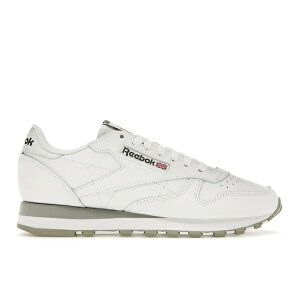 Reebok ���[�{�b�N �����Y �X�j�[�J�[ �yReebok Classic Leather White Pure Grey�z �T�C�Y US_6(24.0cm) Ftwr White/Pure Grey 3/Pure Grey 7
