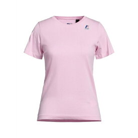 【送料無料】 ケイウェイ レディース Tシャツ トップス T-shirts Pink