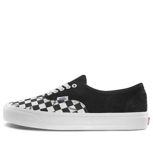 Vans �o���Y �����Y �X�j�[�J�[ �yVans OG Authentic LX 'Black Checkerboard Toe' VN0A45JJVQA�z �T�C�Y US_9.5(27.5cm)