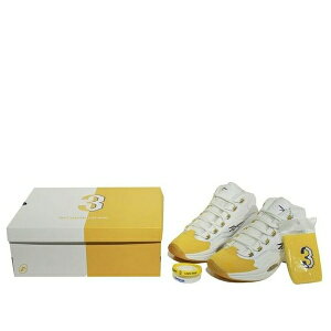 Reebok ���[�{�b�N �����Y �X�j�[�J�[ �yReebok Question Mid Yellow Toe White/Yellow FX4278(S-BOX)�z �T�C�Y US_8(26.0cm)