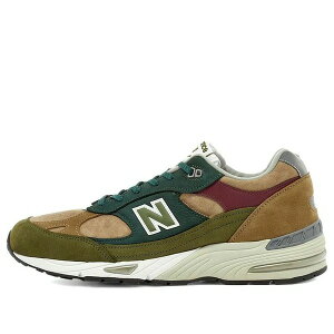 New Balance �j���[�o�����X �����Y �X�j�[�J�[ �yNew Balance 991 Made in England 'Beige Green' M991NTG�z �T�C�Y US_9.5(27.5cm)
