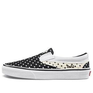 Vans �o���Y �����Y �X�j�[�J�[ �yVans Classic Slip-On 'Black White Sail' VN0A38F7VMD�z �T�C�Y US_M_4.5
