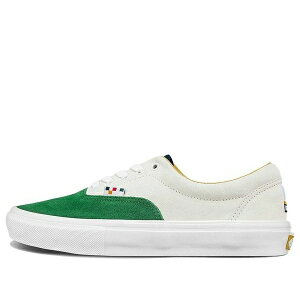 Vans �o���Y �����Y �X�j�[�J�[ �yVans Unisex Skate Era Sneakers White/Green VN0A5FC9634�z �T�C�Y US_9.5(27.5cm)