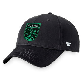 ファナティクス メンズ 帽子 アクセサリー Austin FC Fanatics Branded Alpha Adjustable Hat Black