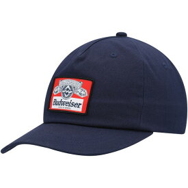 ビラボン メンズ 帽子 アクセサリー Billabong x Budweiser Insignia Snapback Hat Navy