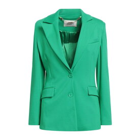 【送料無料】 フラコミーナ レディース ジャケット＆ブルゾン アウター Blazers Green