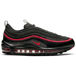 Nike �i�C�L ���f�B�[�X �X�j�[�J�[ �yNike Air Max 97 Valentine's Day (2020) (Women's)�z �T�C�Y US_7(24.0cm) Black/Metallic Silver-University Red