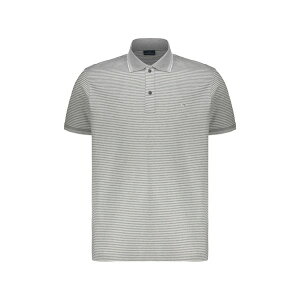 �|�[���A���h�V���[�N �����Y �|���V���c �g�b�v�X Striped-pattern polo shirt Grey