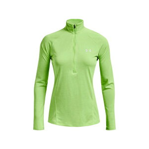�A���_�[�A�[�}�[ ���f�B�[�X �j�b�g&�Z�[�^�[ �A�E�^�[ Tech twist half-zip top Green