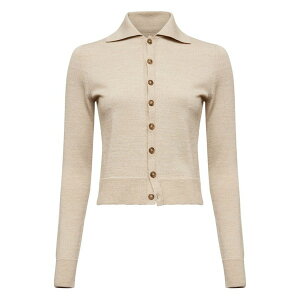 �}���^���}���W�F�� ���f�B�[�X �J�[�f�B�K�� �A�E�^�[ Spread-collar cardigan Neutrals
