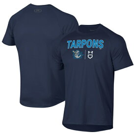 アンダーアーマー メンズ Tシャツ トップス Tampa Tarpons Under Armour Tech TShirt Navy