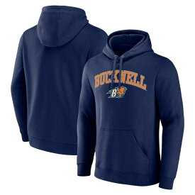 ファナティクス メンズ パーカー・スウェットシャツ アウター Bucknell Bison Fanatics Branded Campus Pullover Hoodie Navy