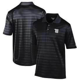 チャンピオン メンズ ポロシャツ トップス Wittenberg University Tigers Champion Textured Solid Polo Black