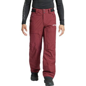 アディダス メンズ カジュアルパンツ ボトムス Adidas Men's Terrex Xperior 2L Non-Insulated Tracksuit Pants Shadow Red