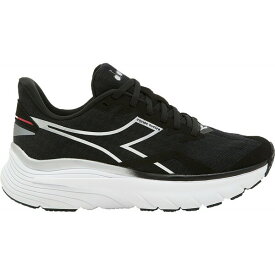 ディアドラ レディース スニーカー シューズ Diadora Women's Equipe Nucleo Running Shoes Black/Silver/White