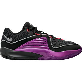 ナイキ レディース バスケットボール スポーツ Nike KD16 Basketball Shoes Black/Mtlc Silver/Purple