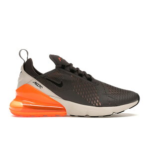 Nike �i�C�L �����Y �X�j�[�J�[ �yNike Air Max 270 Thunder Grey Total Orange�z �T�C�Y US_10.5(28.5cm) Thunder Grey/Desert Sand/Total Orange