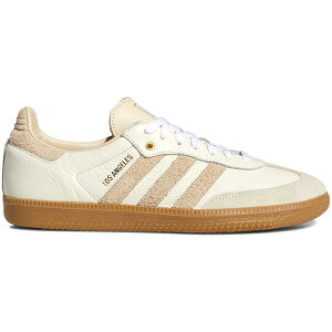 adidas �A�f�B�_�X �����Y �X�j�[�J�[ �yadidas Samba LAFC Los Angeles Football Club�z �T�C�Y US_M_14 Off White/Linen/Gum