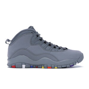 Jordan �W���[�_�� �����Y �X�j�[�J�[ �yJordan 10 Retro Cool Grey�z �T�C�Y US_M_13 Cool Grey/Cool Grey-White