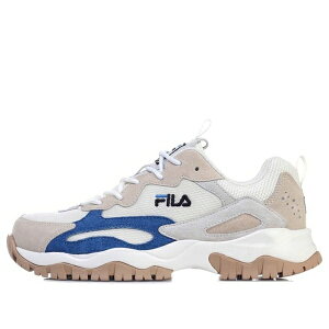 FILA �t�B�� �����Y �X�j�[�J�[ �yFILA Ray Tracer TR White/Blue/Beige 1RM01279_147�z �T�C�Y US_M_4.5