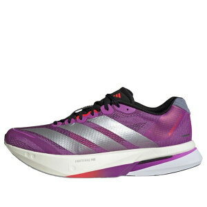 adidas �A�f�B�_�X �����Y �X�j�[�J�[ �yadidas Adizero Boston 13 'Purple Burst Silver Metallic' JS4943�z �T�C�Y US_8(26.0cm)