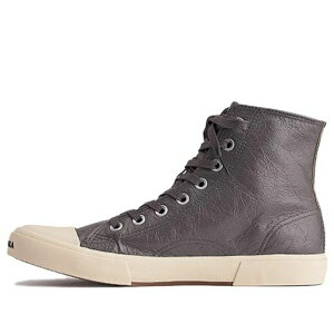 Balenciaga oVAK Y Xj[J[ yBalenciaga Paris High Top Sneakers 'Brown Leather and White Rubber' 688752W3RCA1890z TCY US_7(25.0cm)