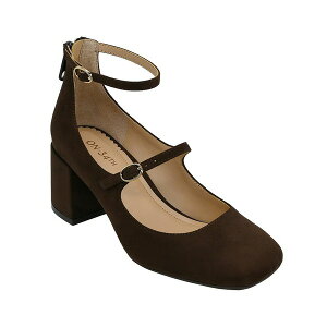 �I�� �T�[�e�B�t�H�[�X ���f�B�[�X �q�[�� �V���[�Y Women's Tonii Mary Jane Ankle-Strap Pumps, Created for Macy's Rich Truffle Micro