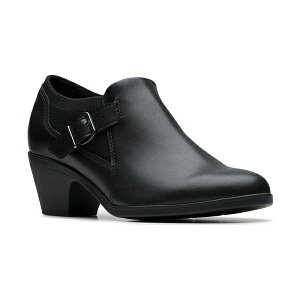 N[NX fB[X IbNXtH[h V[Y Women's Emily2 Darcey Round Toe Shooties Black Leather