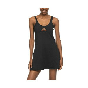 �Y�[�U�b�c ���f�B�[�X �����s�[�X �g�b�v�X Women's Black Minnesota Golden Gophers Logo Scoop Neck Dress Black