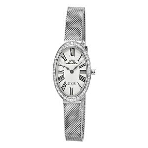 |Tu[ fB[X rv ANZT[ Women's Eloise Watch with Topaz Gemstone and Mesh Stainless Steel Bracelet 1352AELS Silver tone